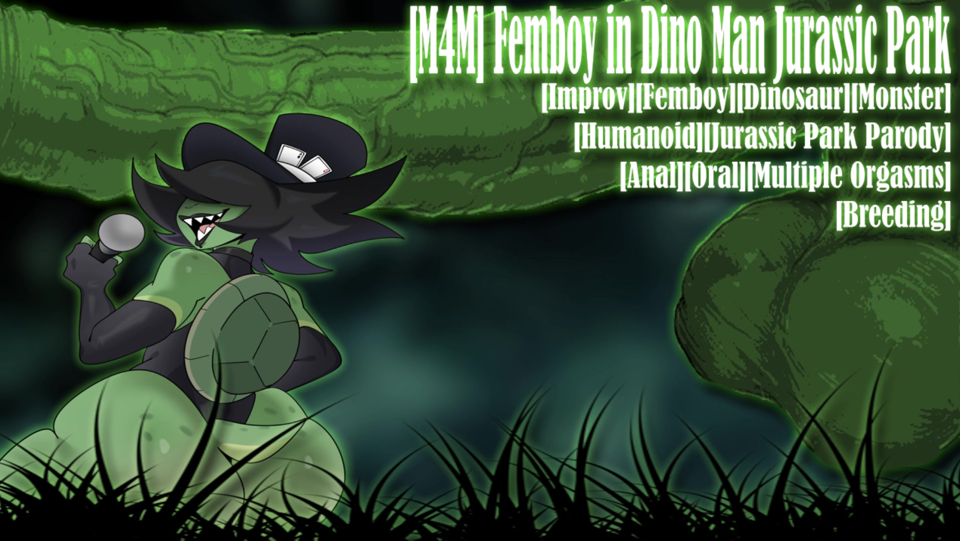 фембо́й дино-мужчина юрский парк эччи