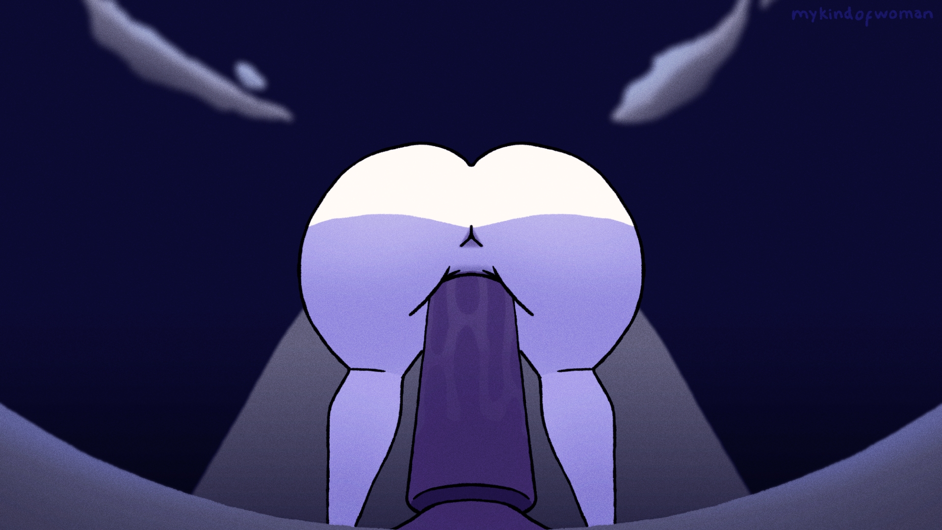 Morgana reitet einen dildo