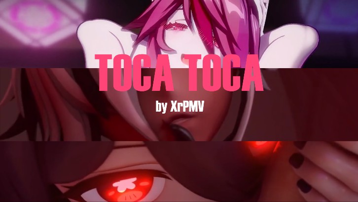Genshin, hsr, and zzz in hot toca toca pmv