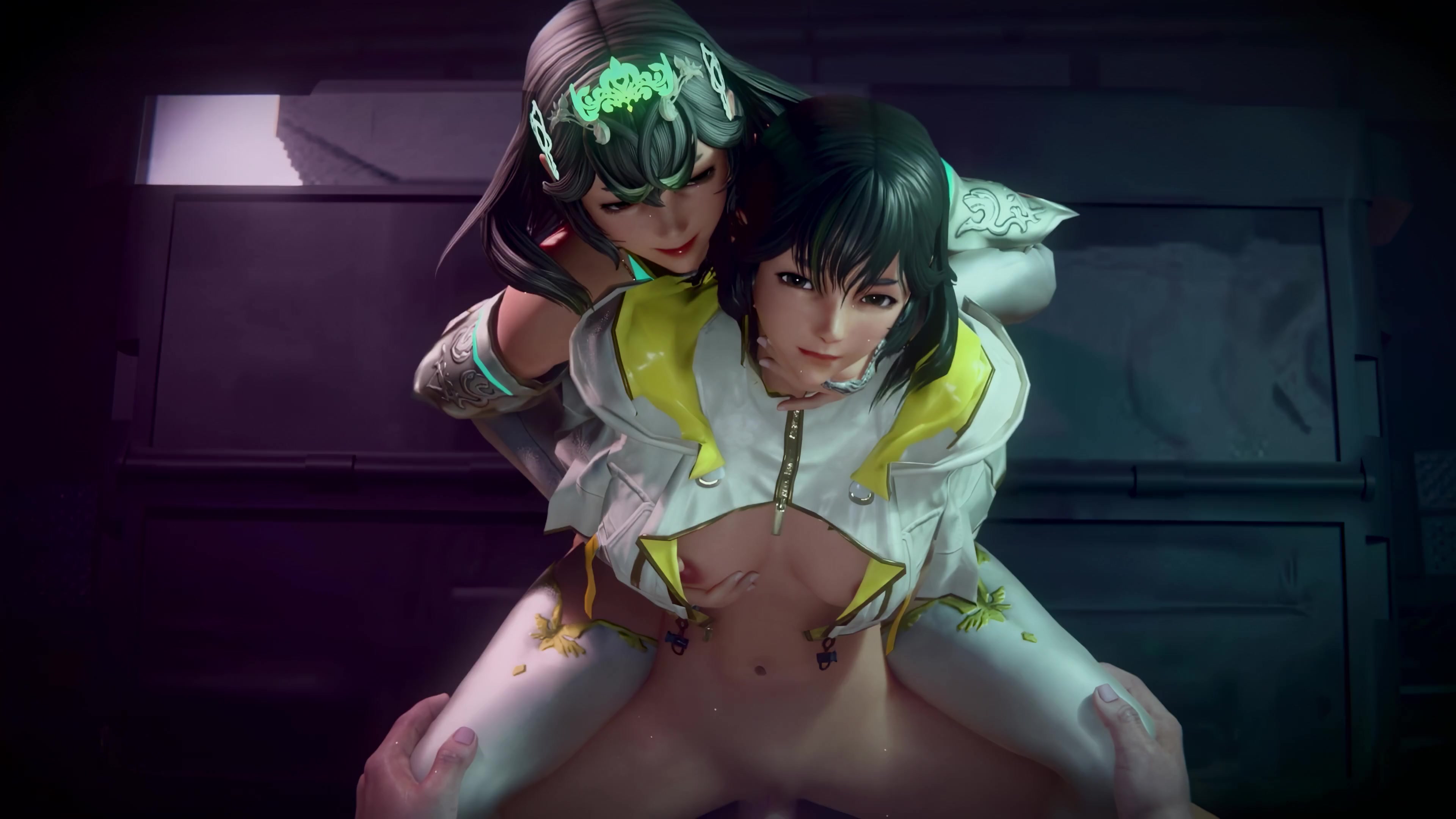 スフェン三人座りセッション