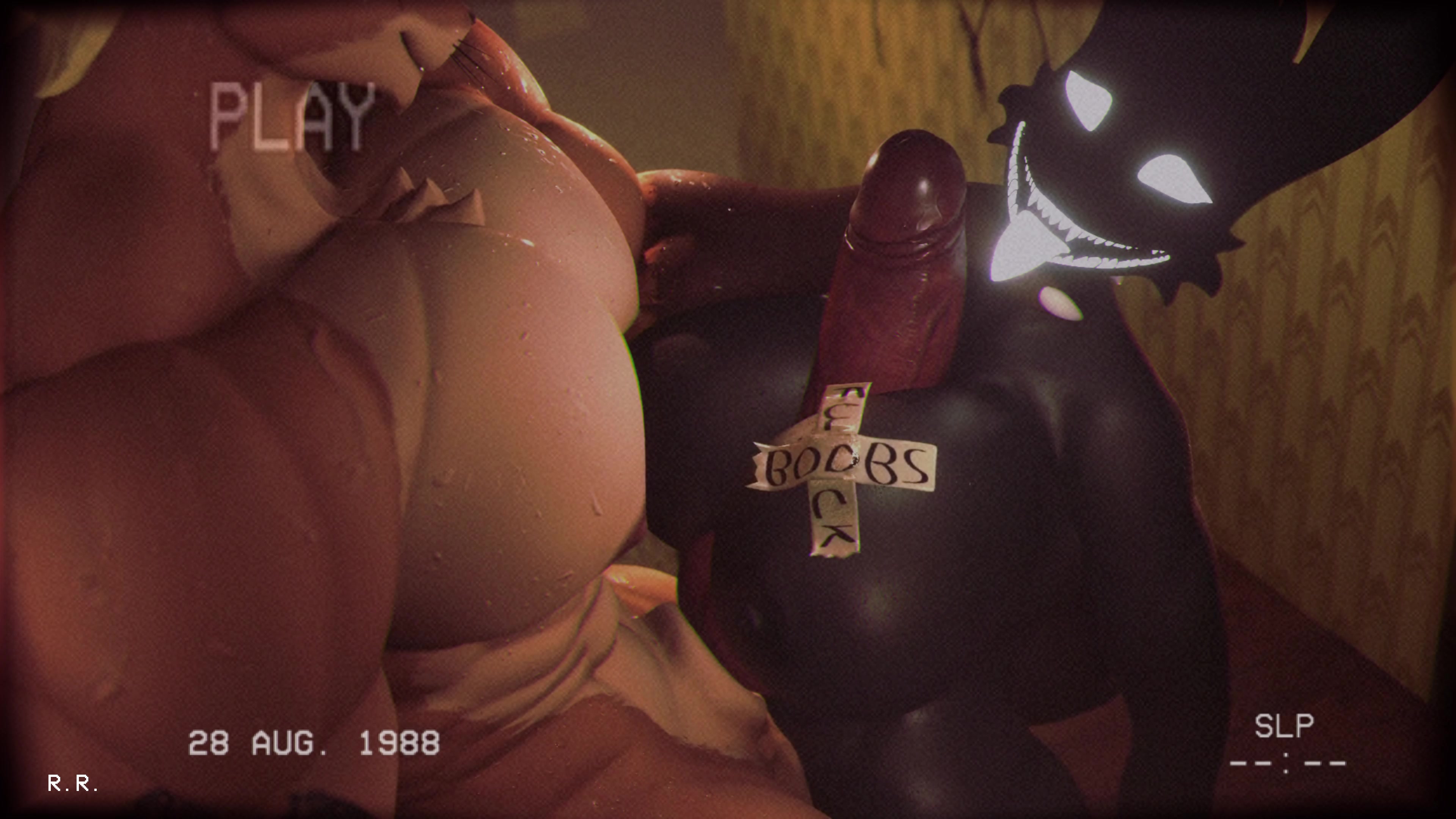 Colegiala futanari con tentáculos en 4k sonriente y cachonda