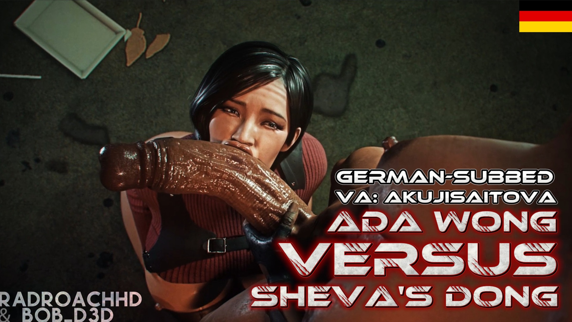 ада вонг и шева фута 4k щупальцевое противостояние