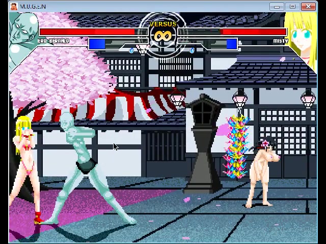 Misty gainsborough and bernald wever in hot mugen chars by arantadoh