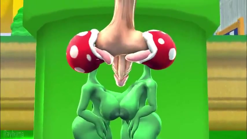 शरारती पौधों वाली लड़कियों की गेंद चूसने वाली जोड़ी