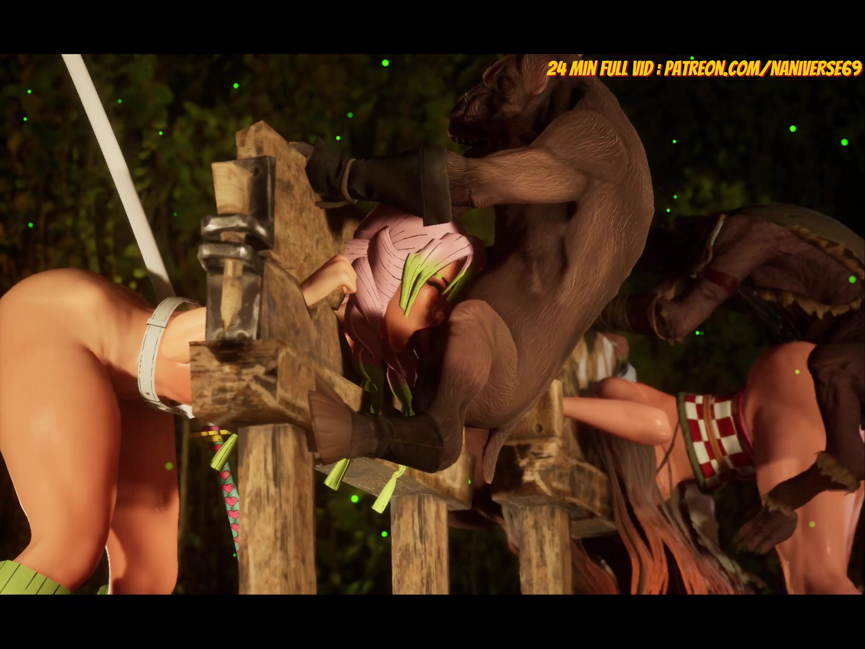 恶魔击败祢豆子x甘露寺