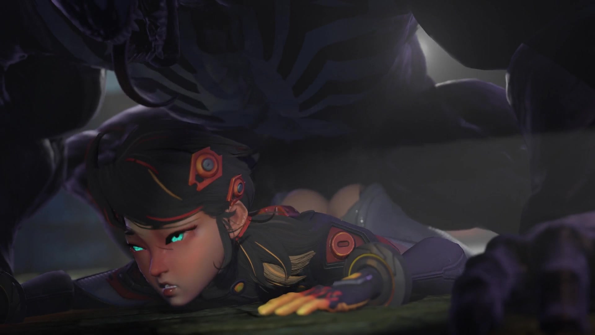 阴茎与毒液激烈红九