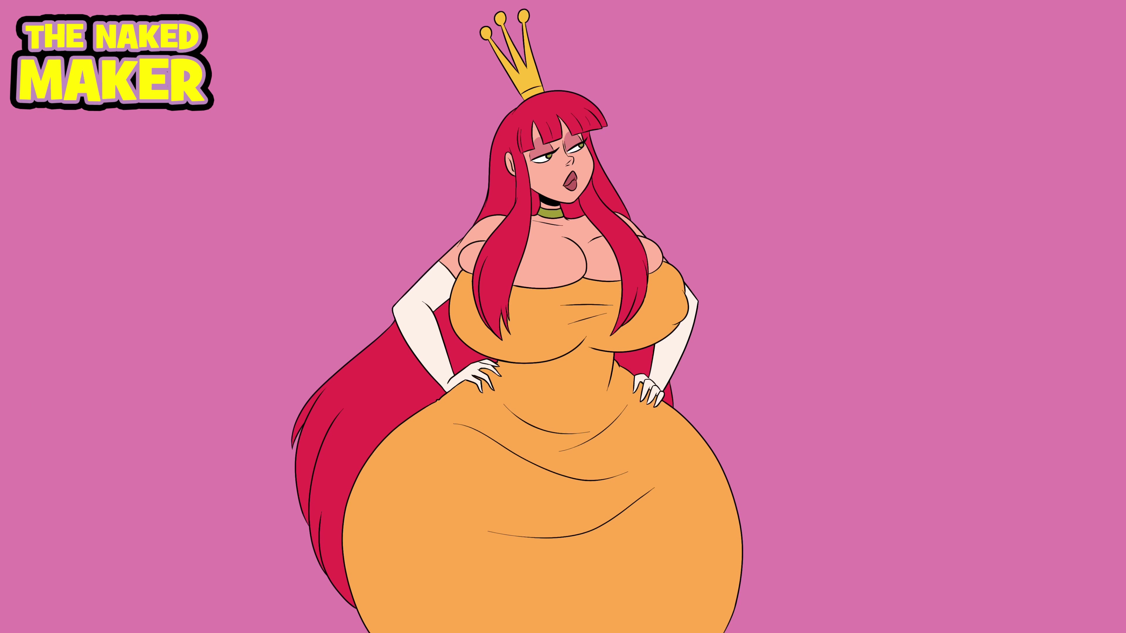 Princesa de bumbum grande em 4k