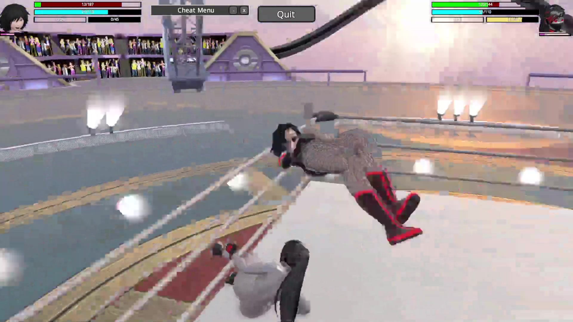 قتال إيتشي فوتاناري تلميذة بمخالب