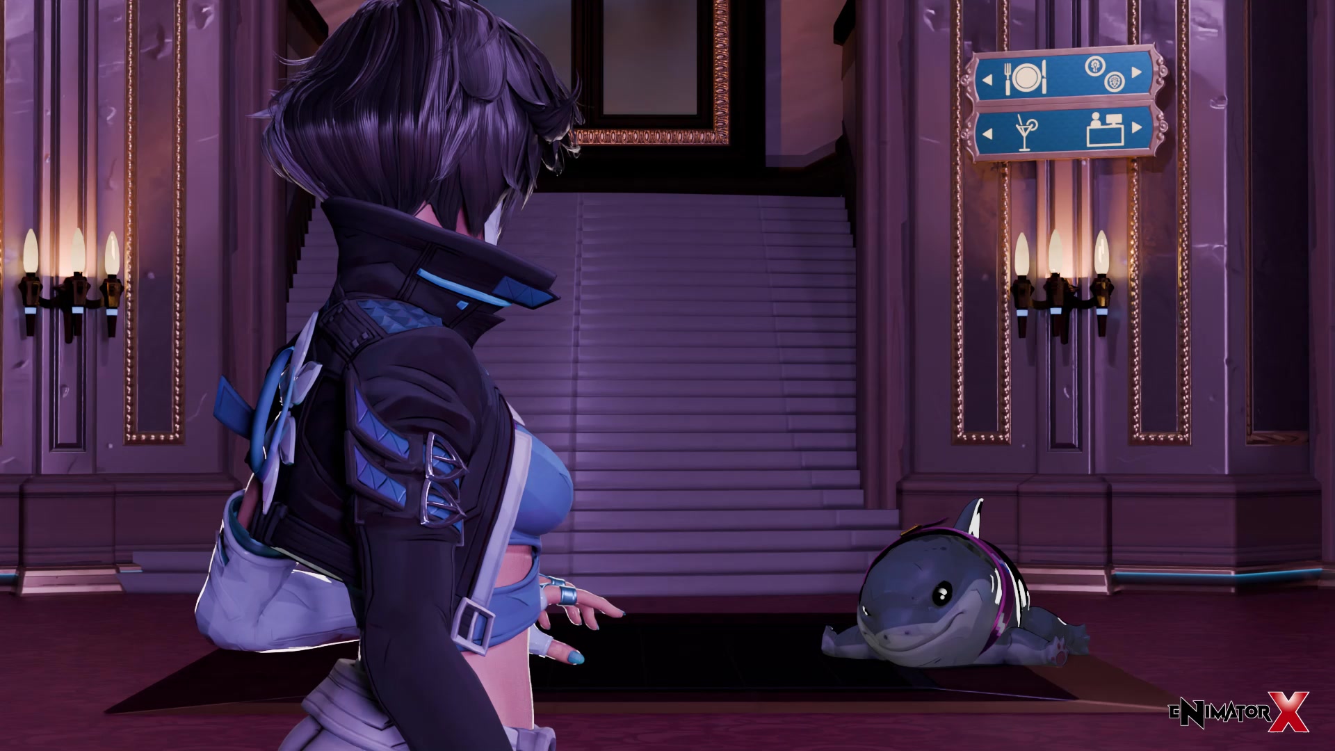 الطالبة الجذابة لونا ثلج تلتقي فوتاناري المخلوقات المجنحة الإيتشي