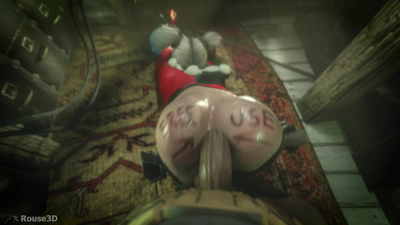 Harley quinn rouse3d futanari tentáculo ecchi