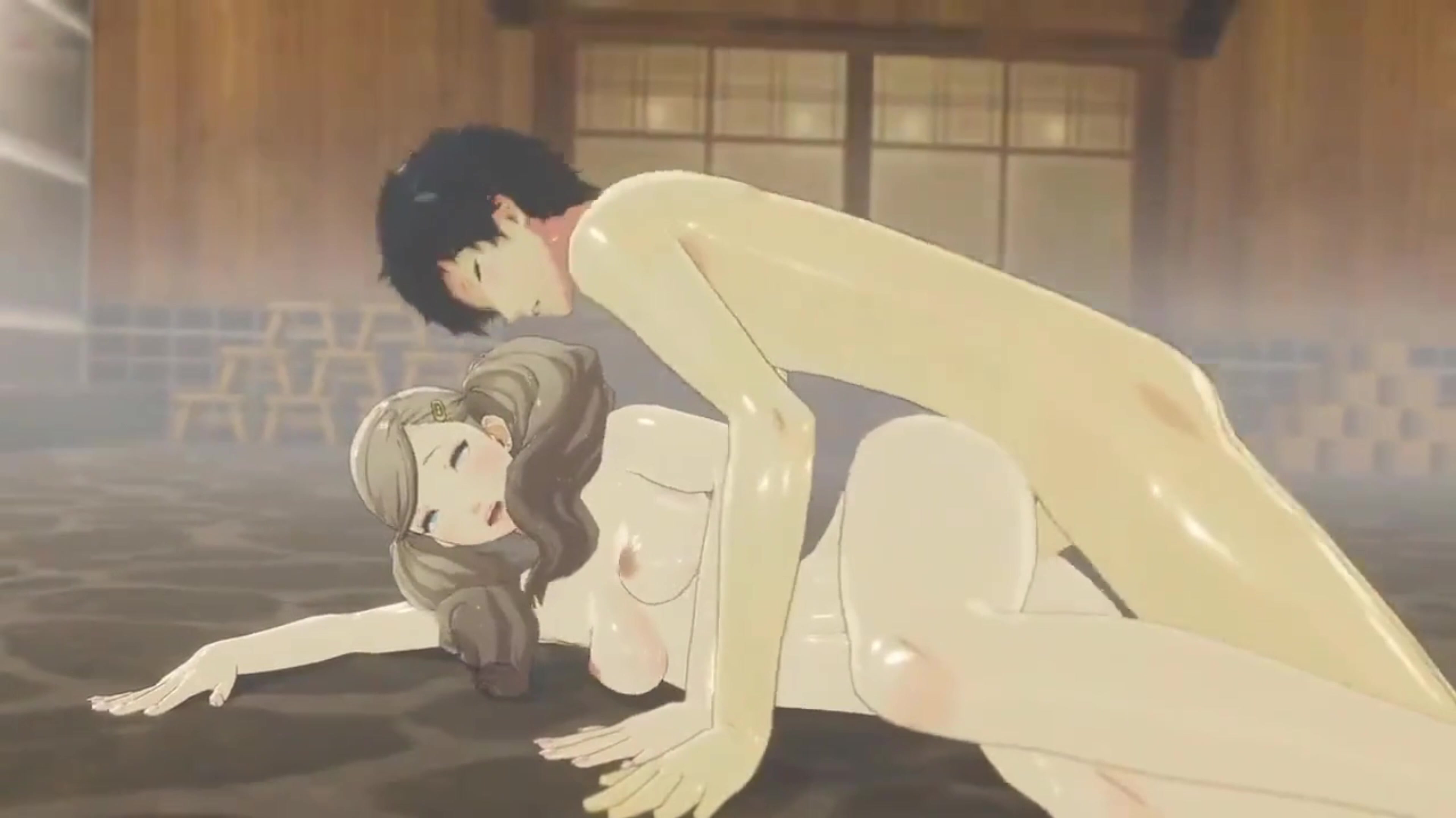 Sexy schulmädchen ann takamaki futanari tentakel-ecchi-abenteuer