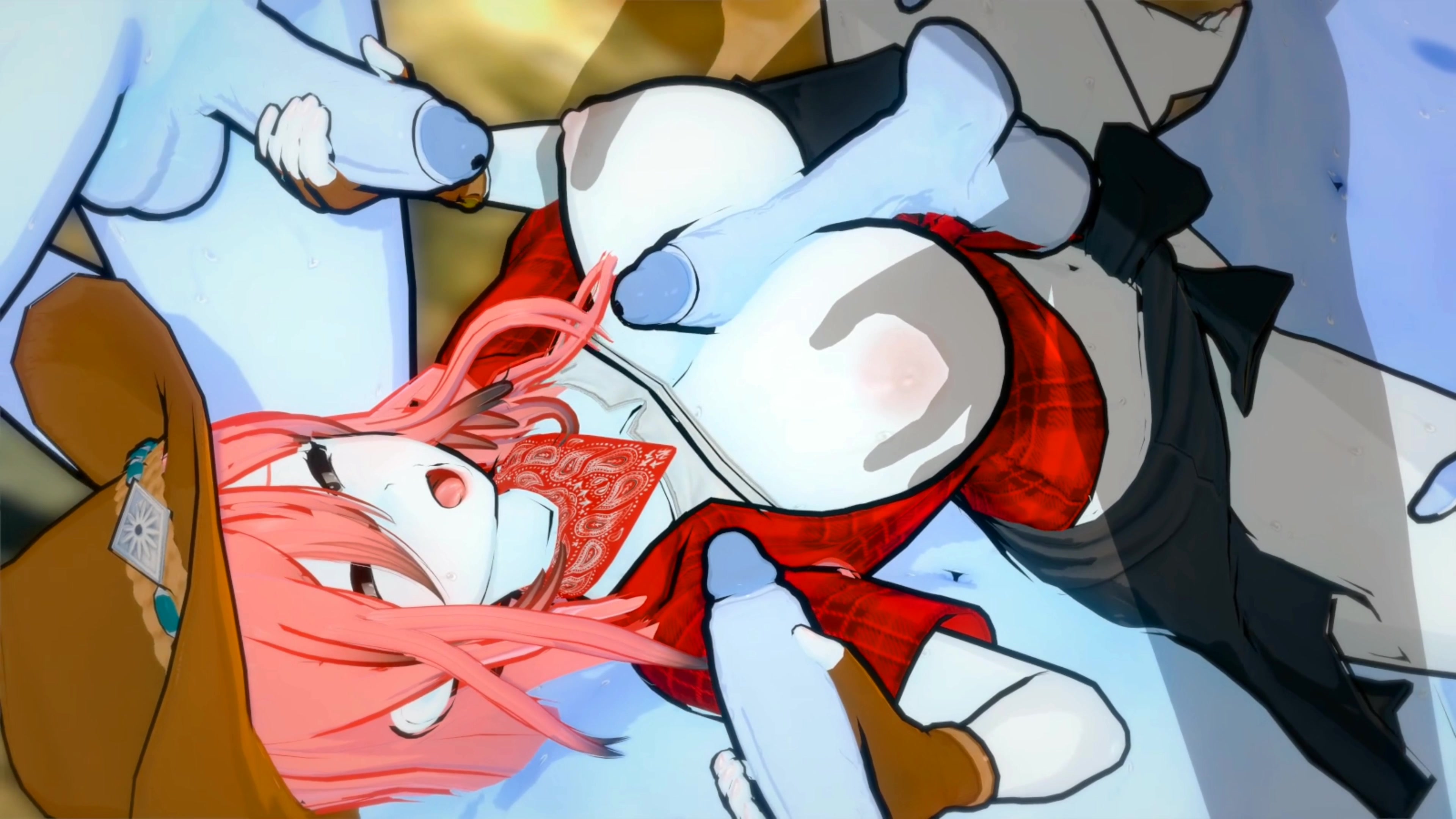 Gangbang intense de yamato nadeshiko, démon de flamme blanche