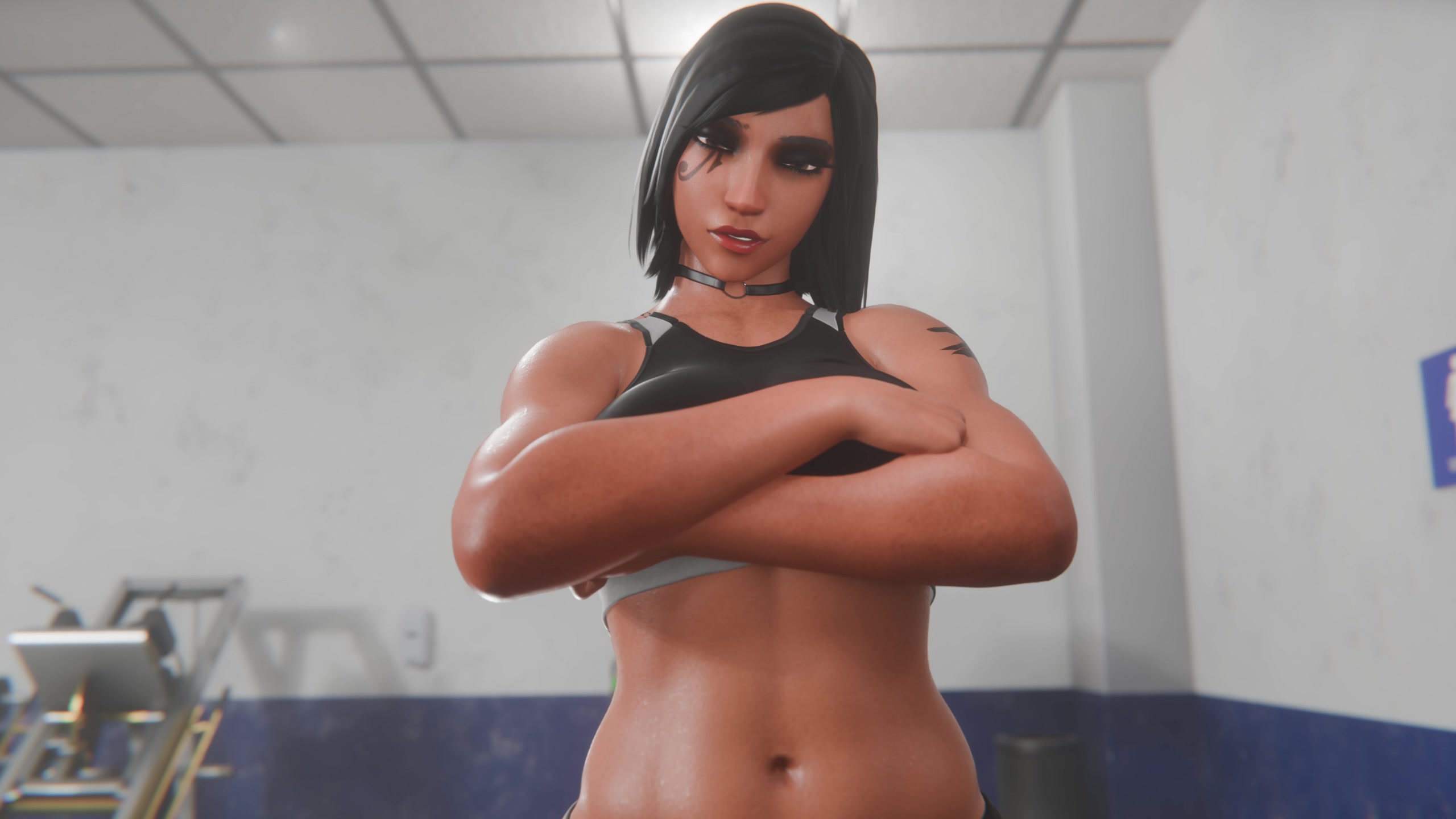 Working out pharah futanari tentacle ecchi