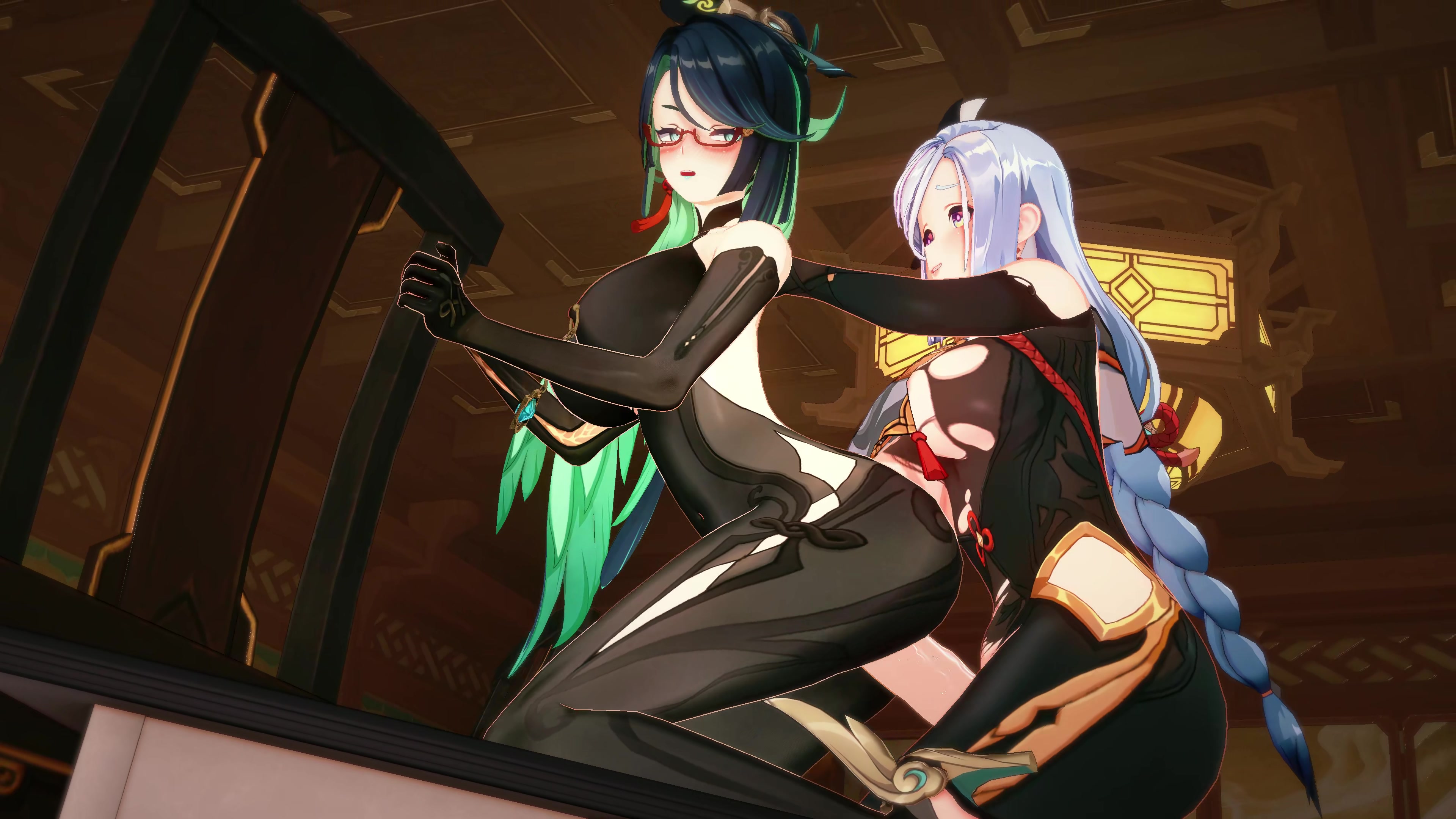 Shenhe xianyun sexo ecchi futa 4k