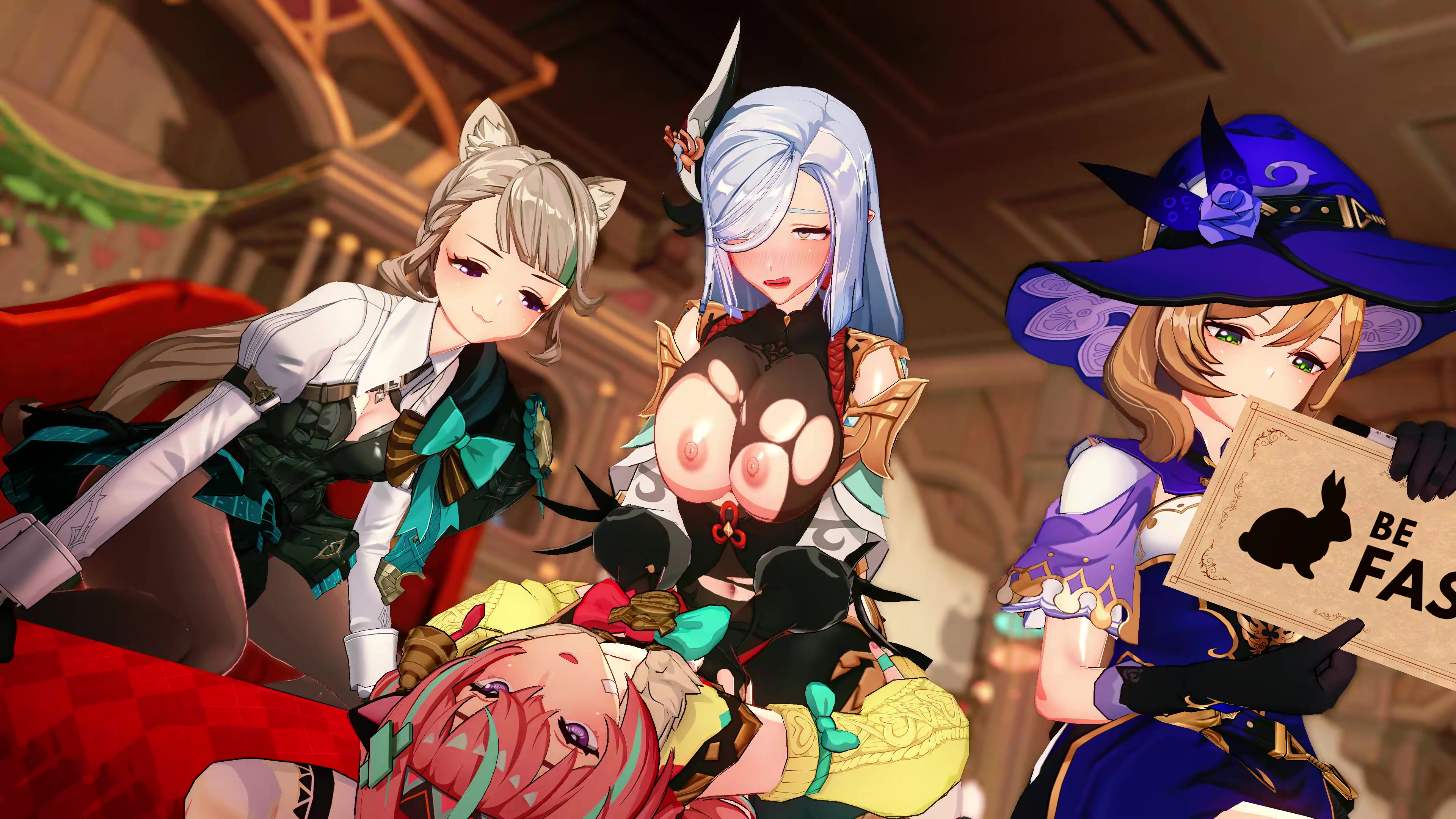 वेरेसा और शेन्हे तीव्र कार्रवाई में