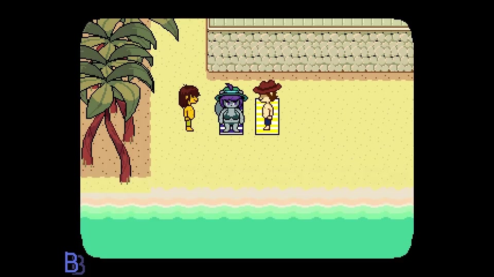 Strand-ecchi-futanari-spaß mit tentakeln und schulmädchen