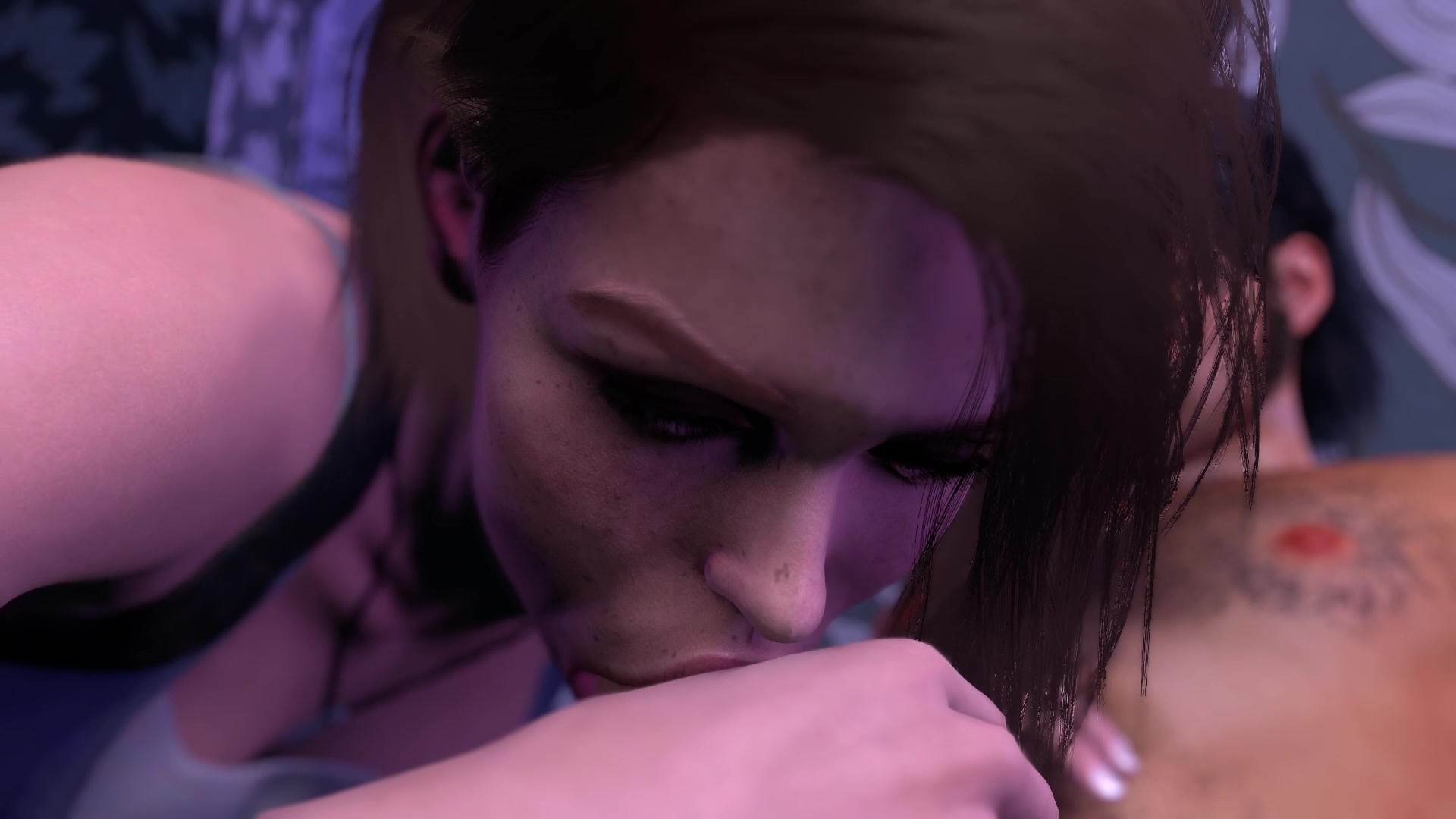 رسوم متحركة هنتاي شرجية ثلاثية الأبعاد لجيل فالنتاين