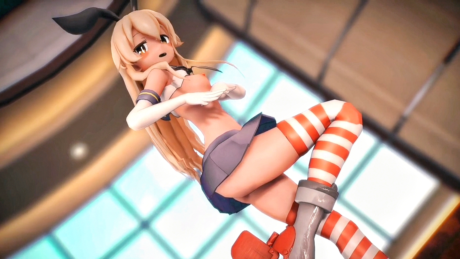 Shimakaze mmd r18 oh ahh dança quente