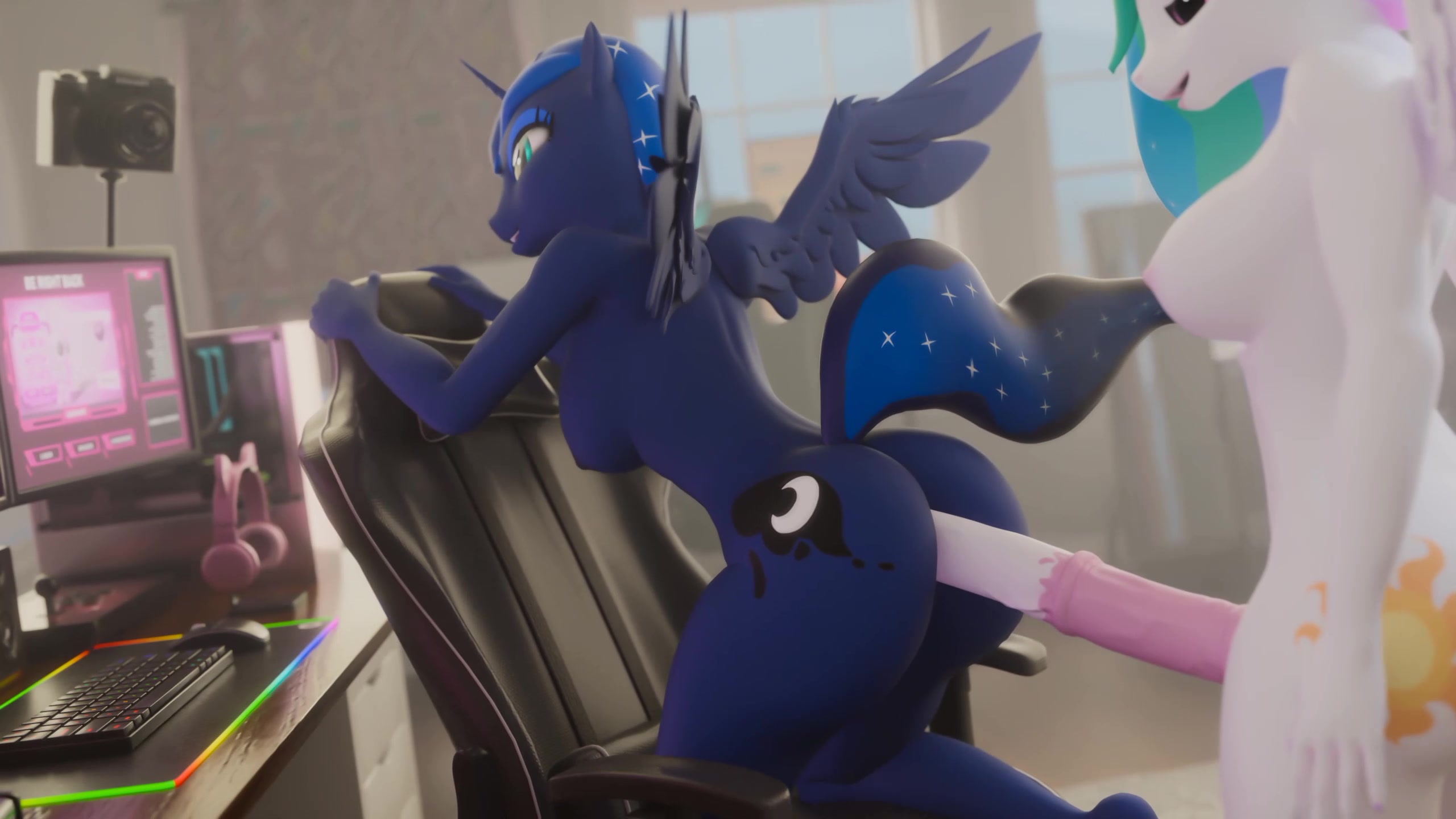 My little pony princesses celestia and luna