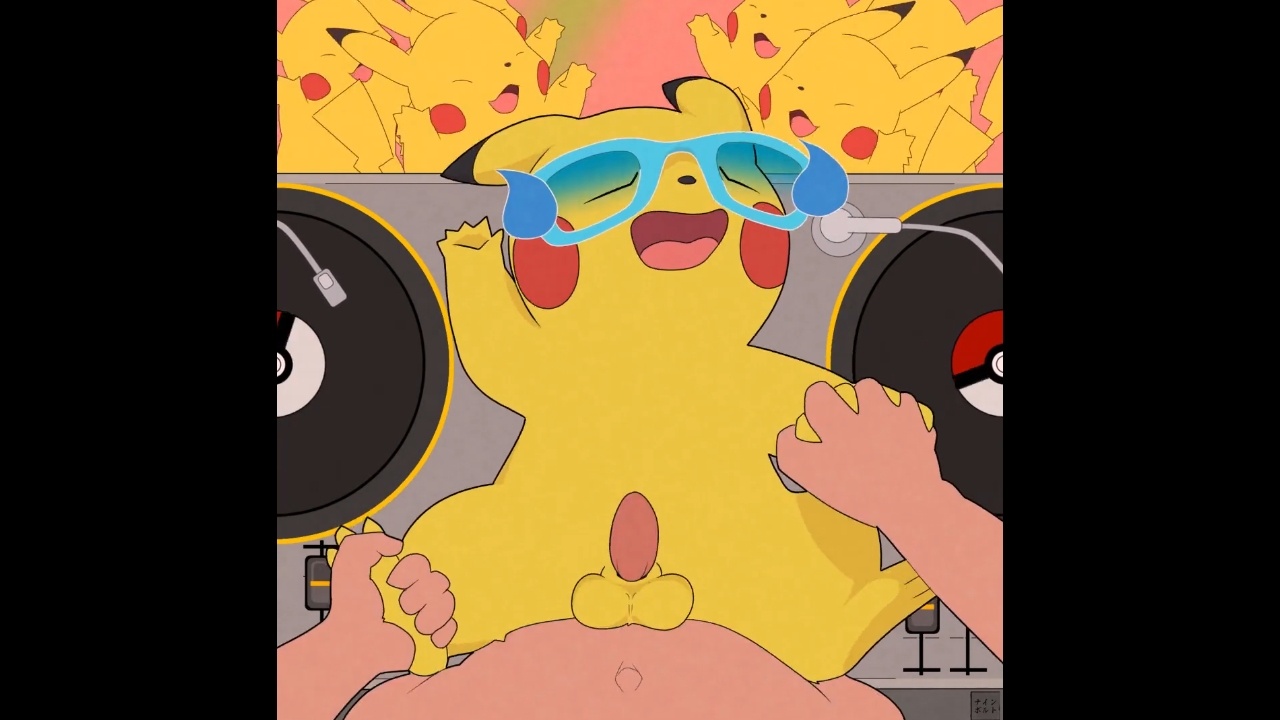 Sexy dj pikachu mâle