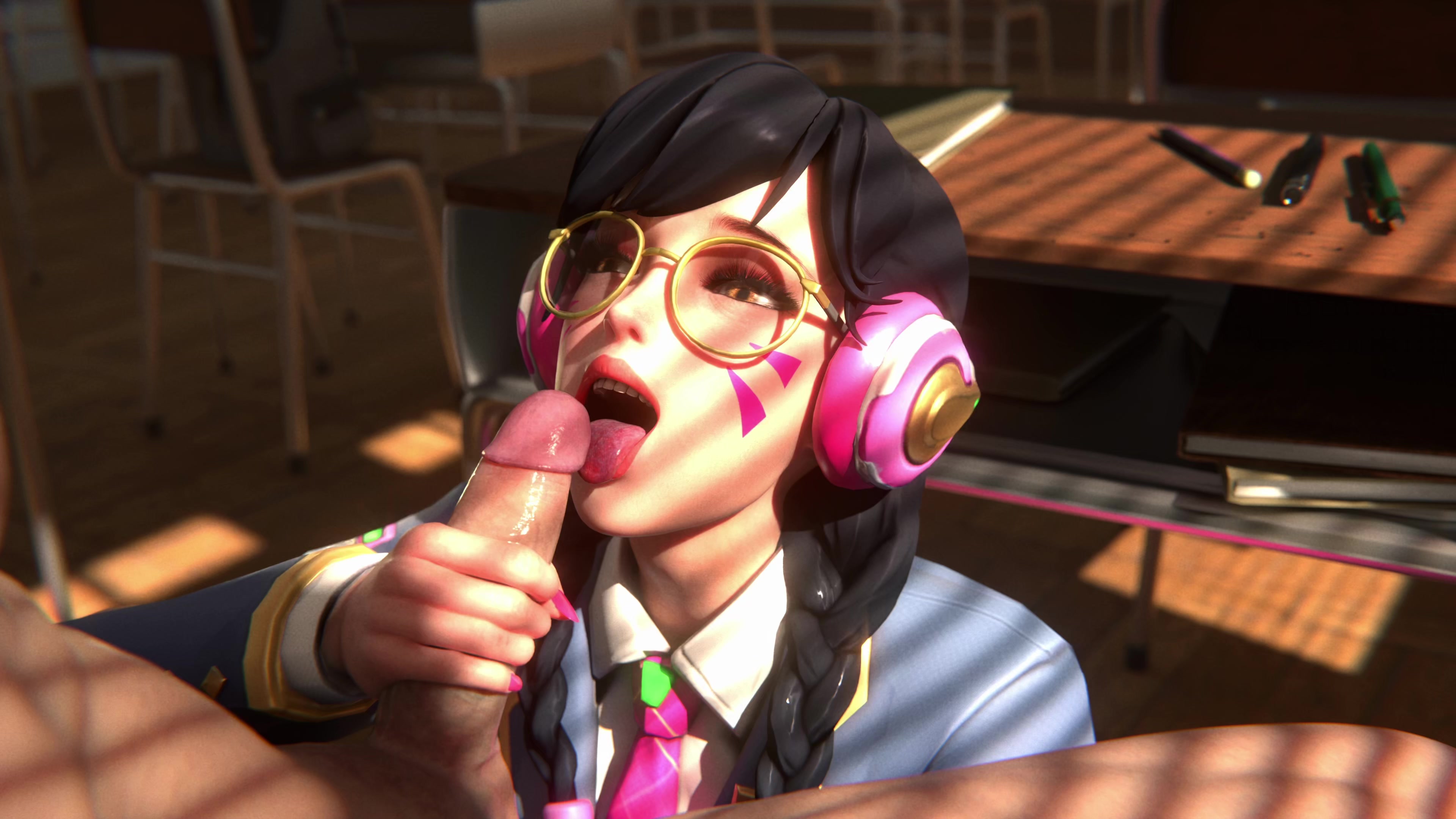 放課後4k60fps 3difillディーバのフェラ