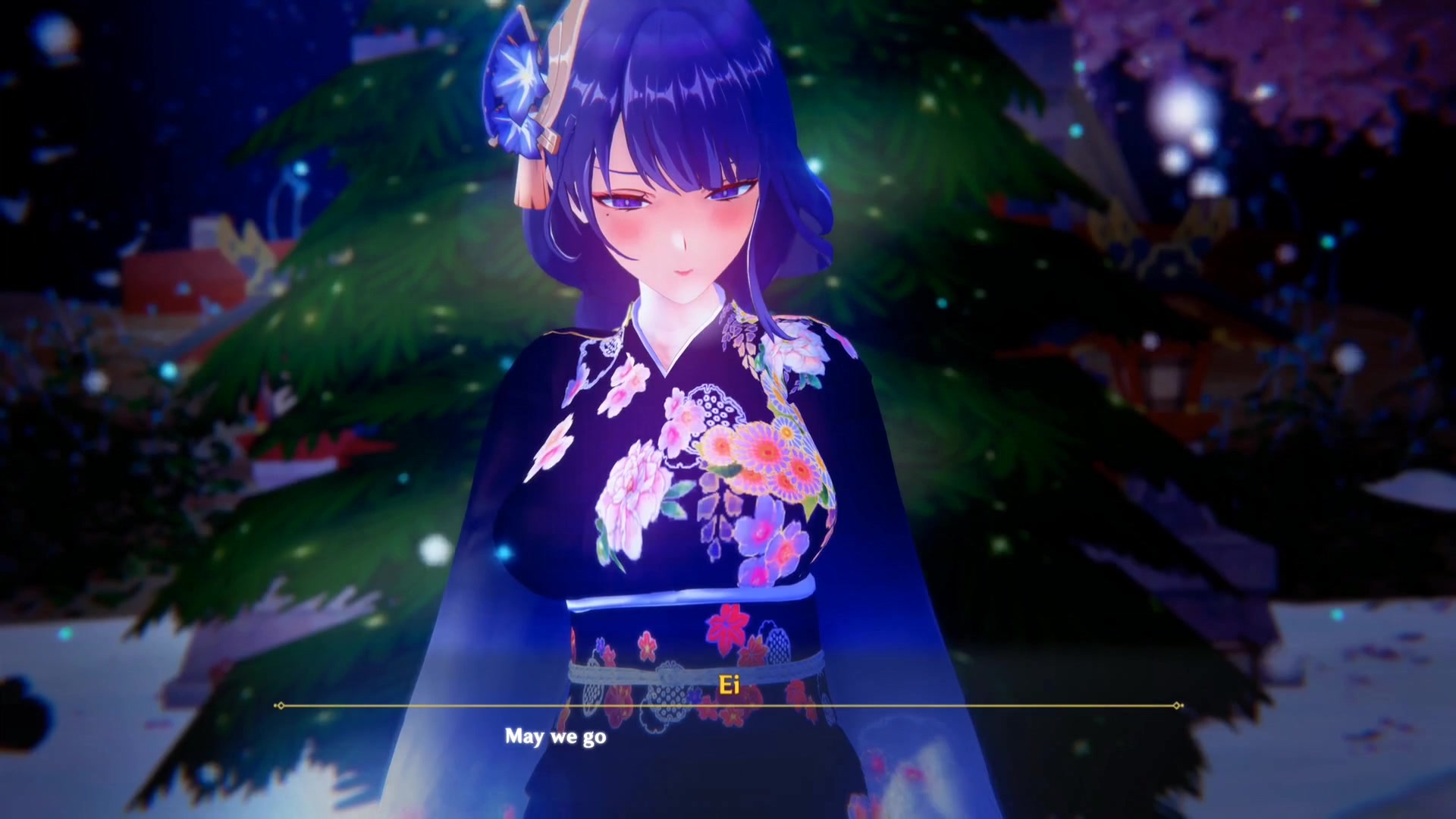 雷电将军影黑色无背景pov