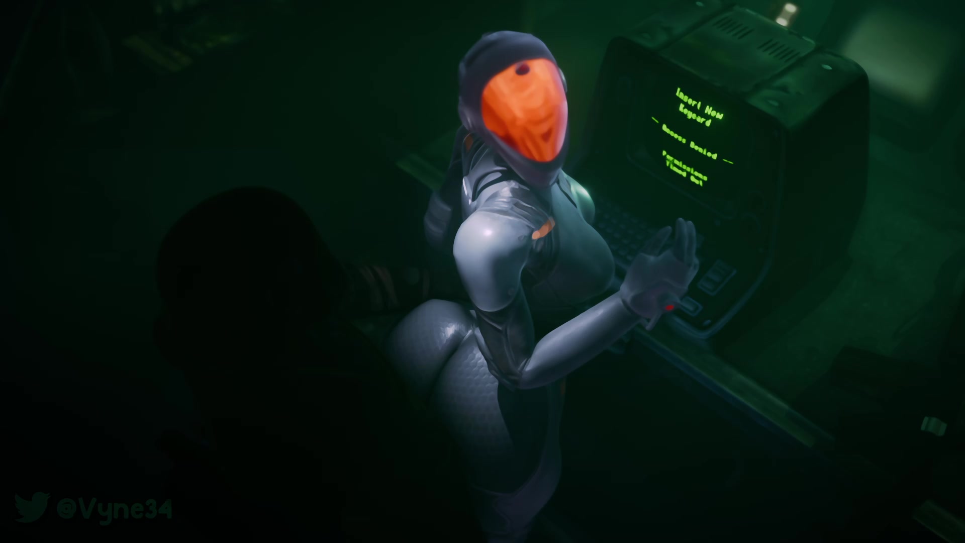 Chinese stealth suit hacking tentacle futanari ecchi