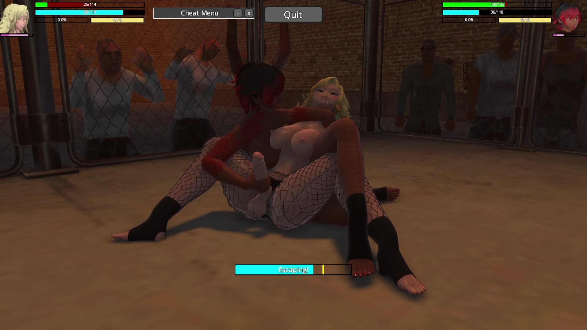 ливви против аосот: горячий уличный эччи-бой