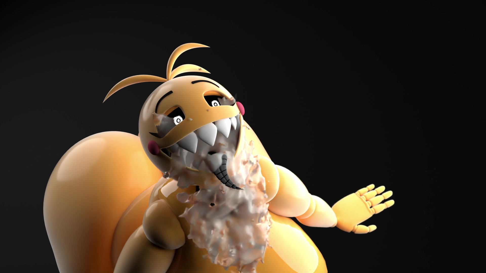 Cum shower - futanari schoolgirl tentacle ecchi