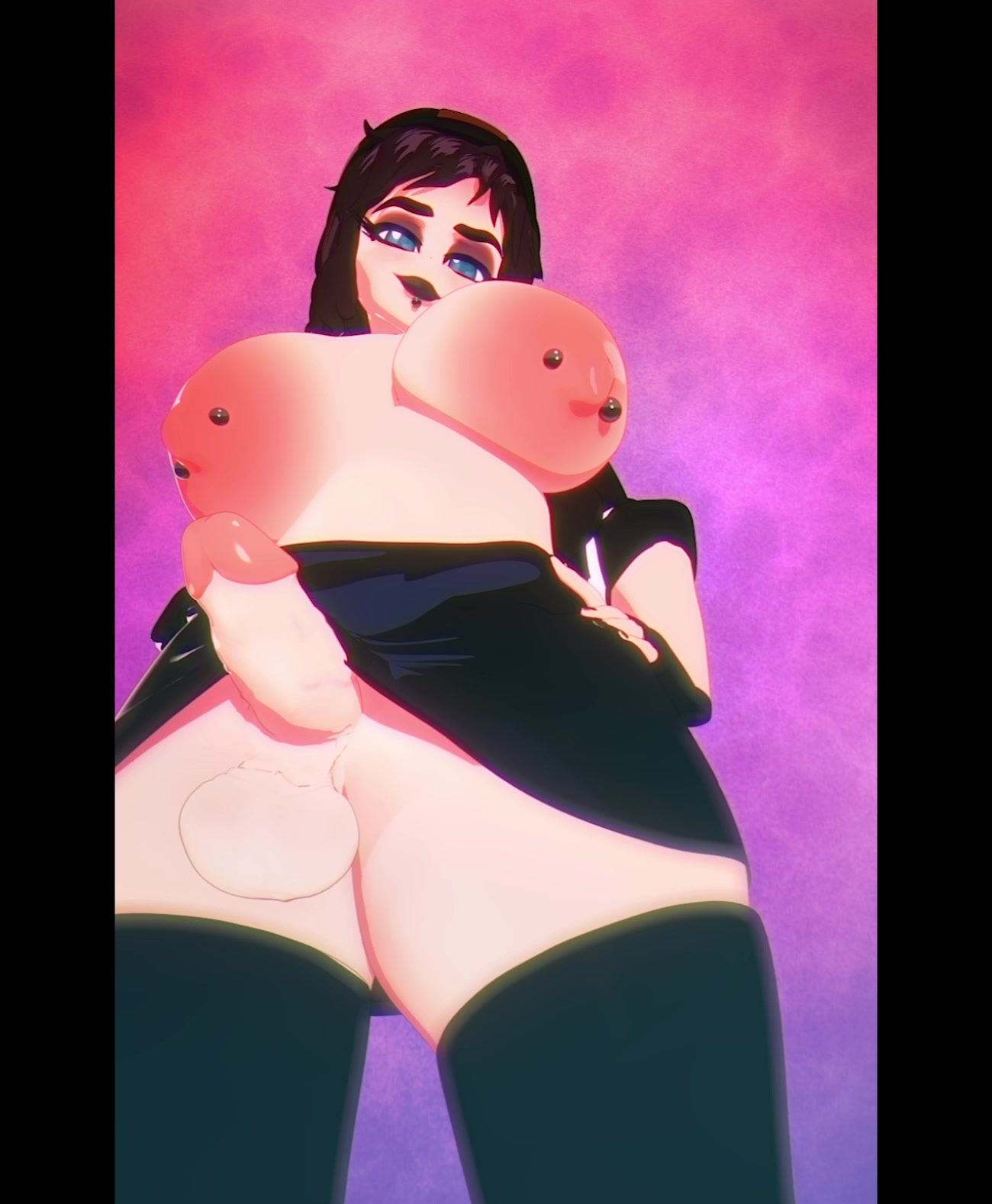 スクールガールマクシーンの触手ふたエッチ激突