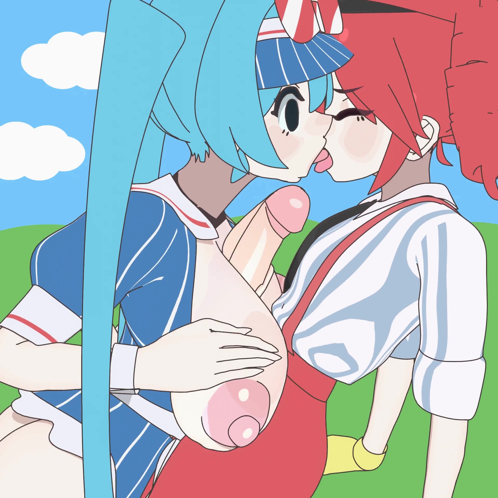 सम्मोहित फुता स्कूलगर्ल टेंटेकल एची में