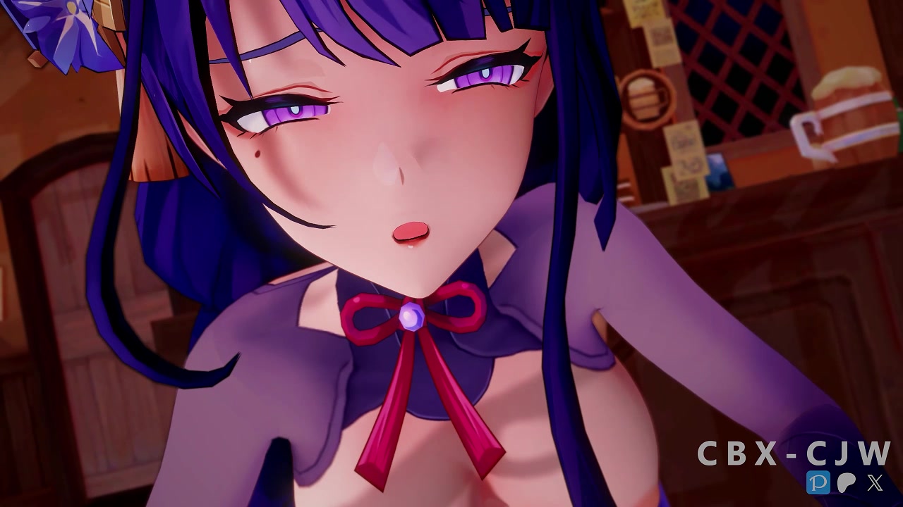 Raiden shogun futanari tentacle ecchi