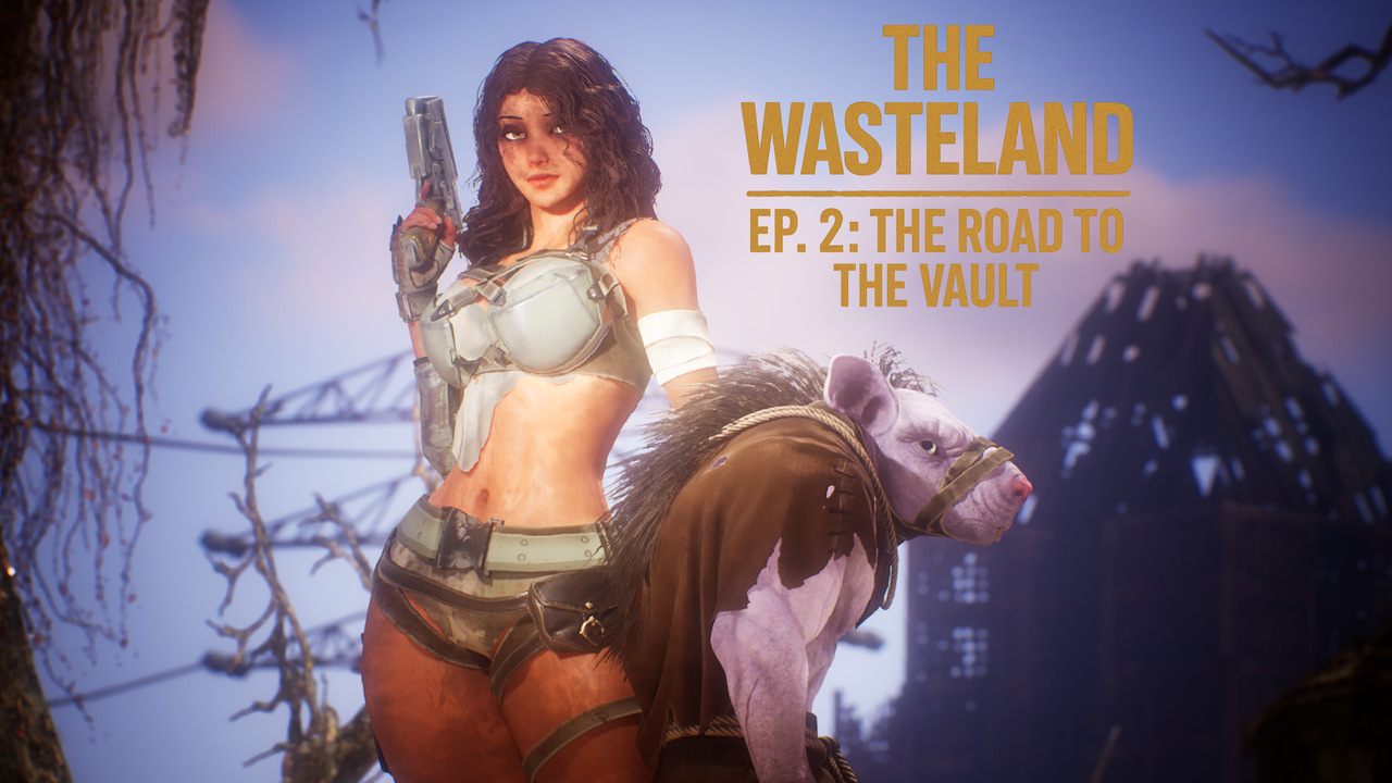 荒野の金庫 4k 道路