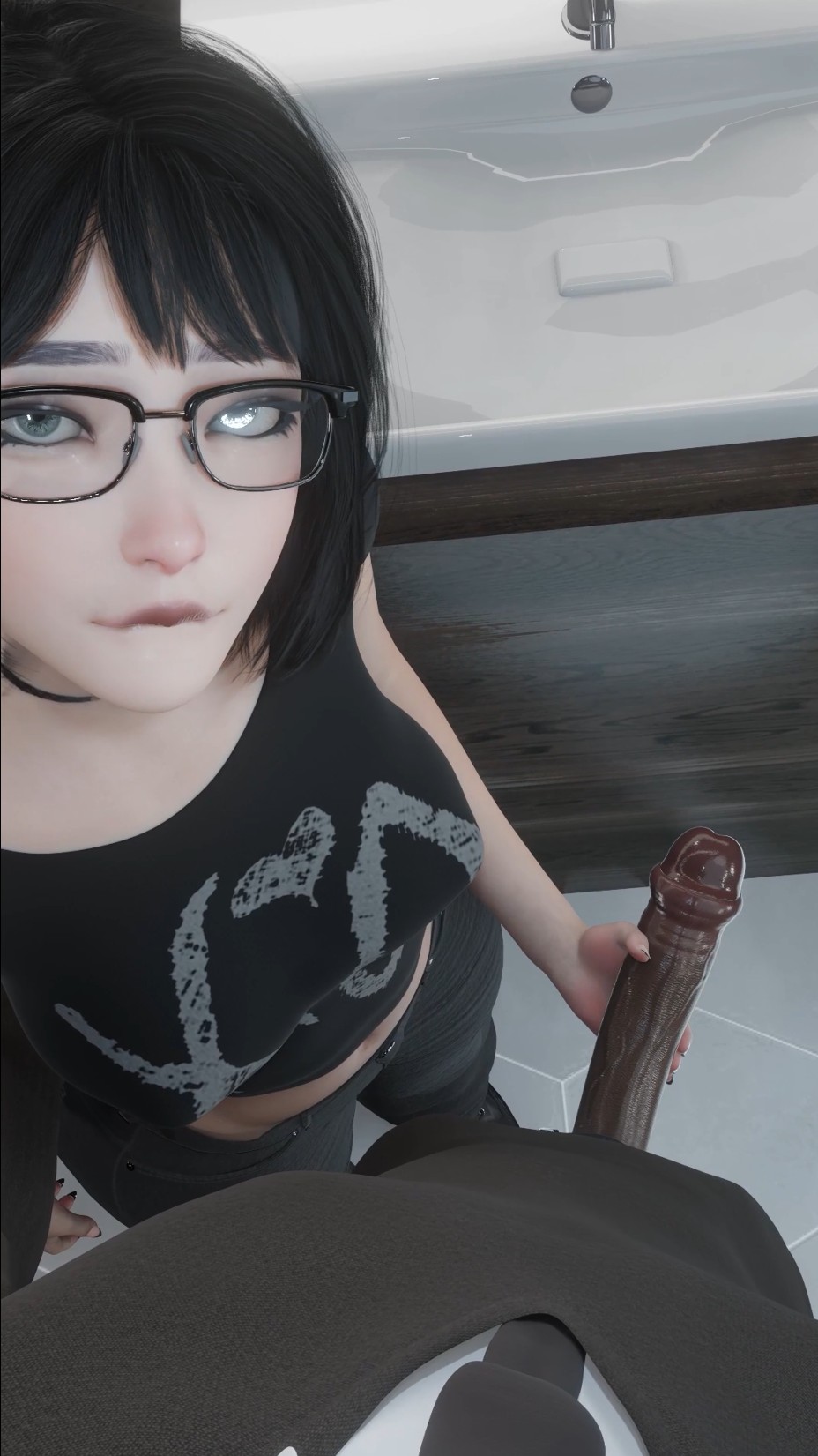 Eunji en 4k avec une fellation par mme lewd [pas de filigrane]