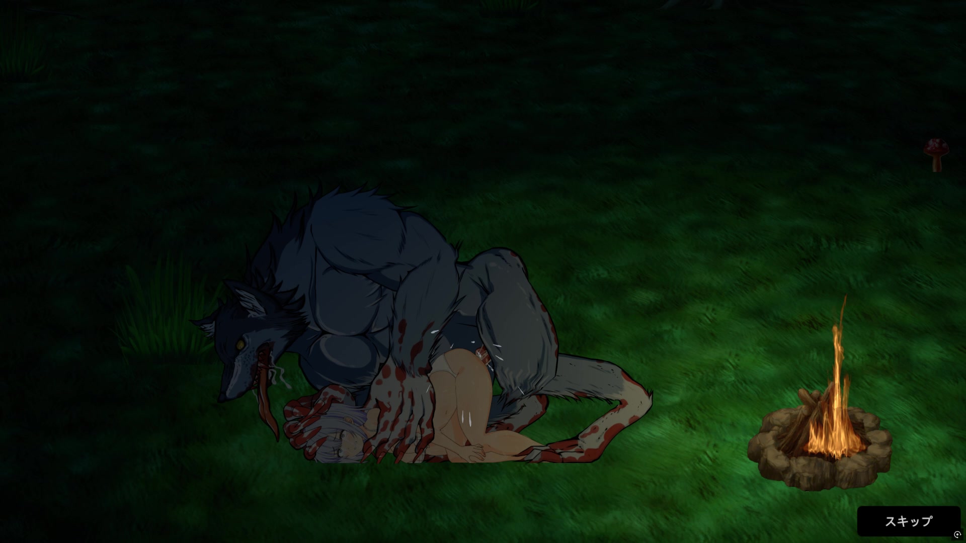 ذئبة يونا في الجزيرة المجنونة تُظهر الثديين دون رقابة