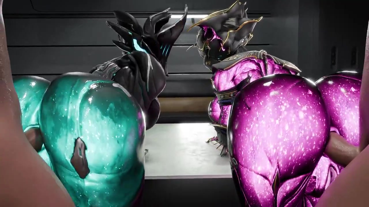 футанари-щупальца вчетвером для эмбер...