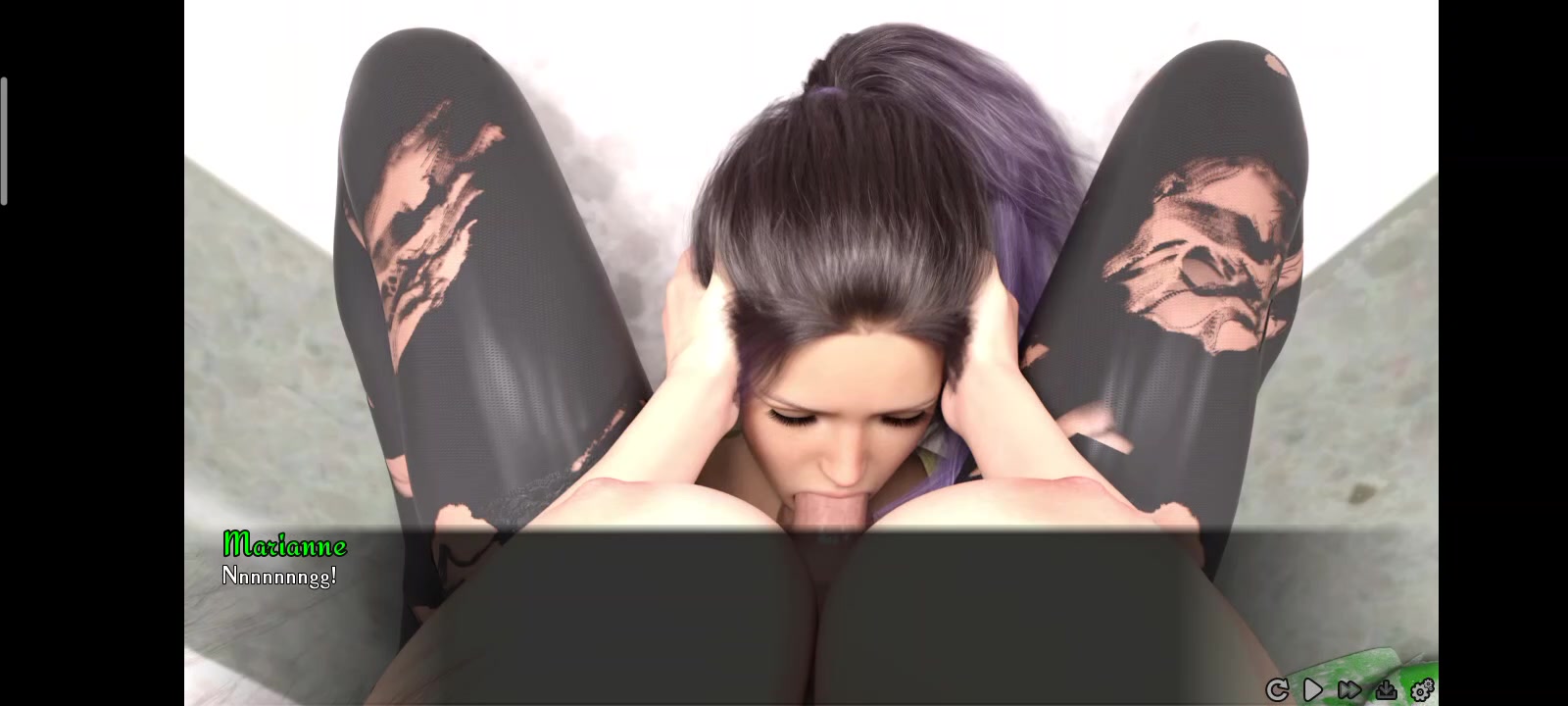 Tempo difícil → experiência ecchi intensa