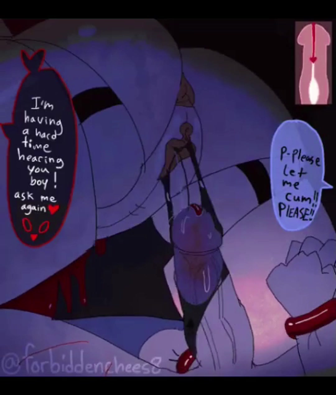 Branlette et orgasme contrôlé