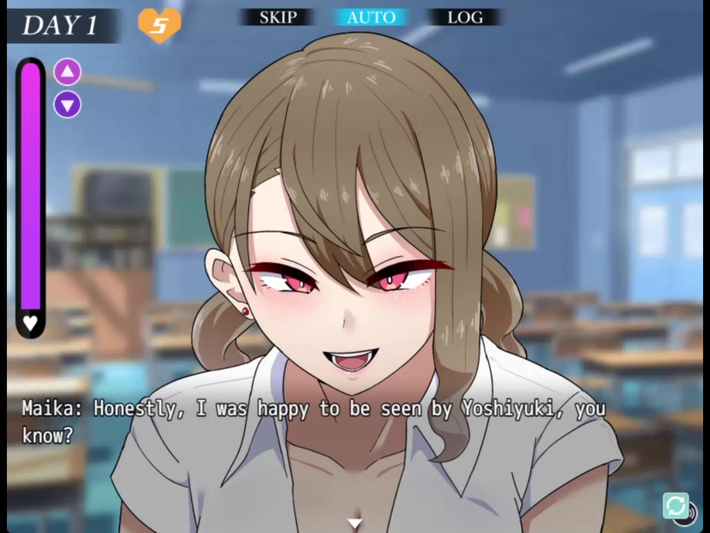 Juego de confesión: día 1 de la fuga de maika