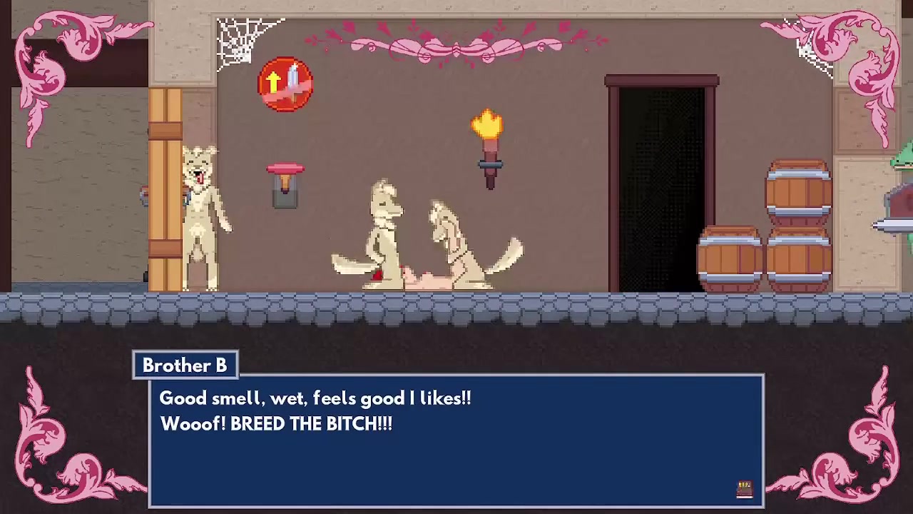 Chevalier mystique maya : école de lutte d'écolières futanari éroti...