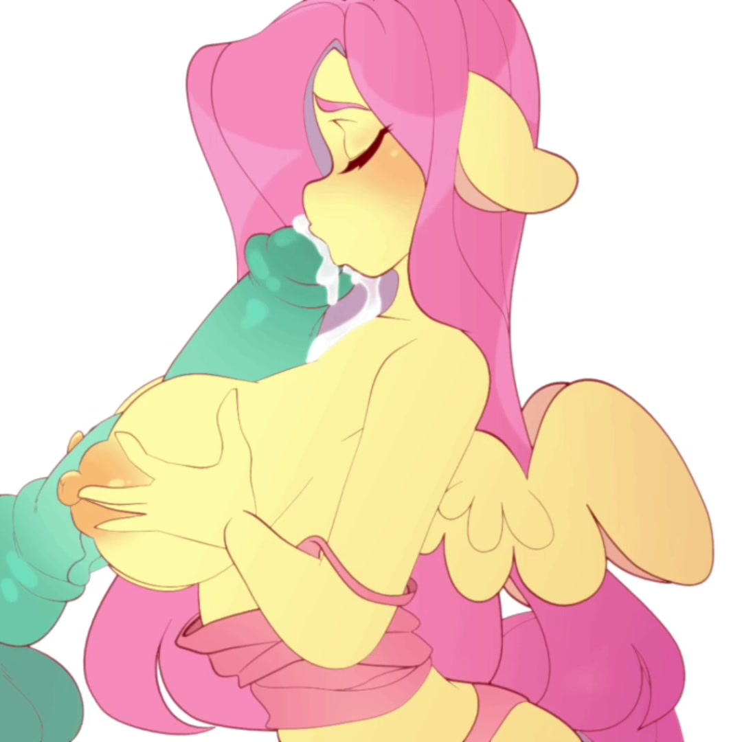 Fluttershy fait un travail de seins