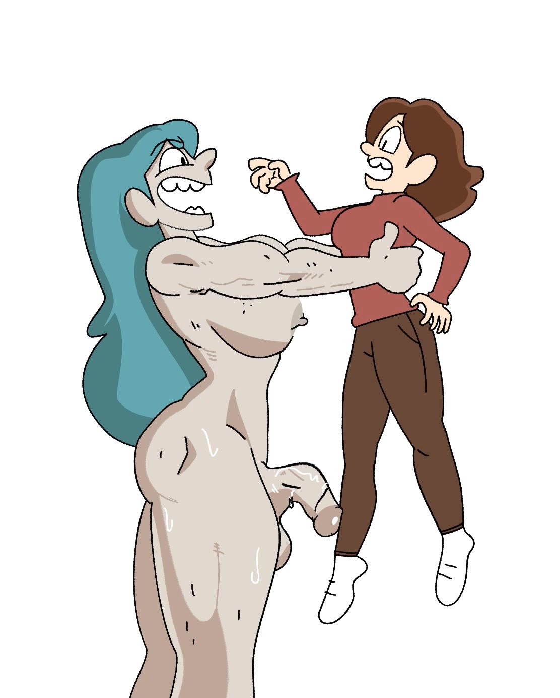 हिल्डा x माँ: जोहन्ना मिलती है शरारती ट्रोल हिल्डा से