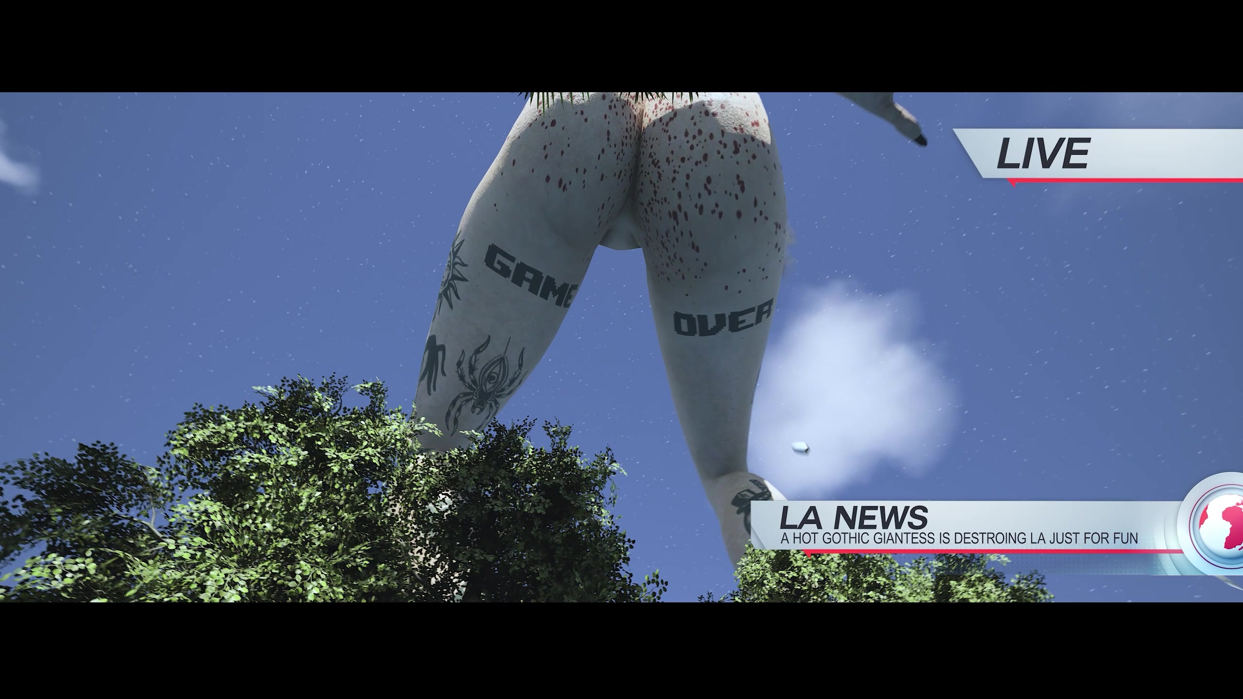 Raven rampage trailer: tentakel futa schulmädchen ecchi