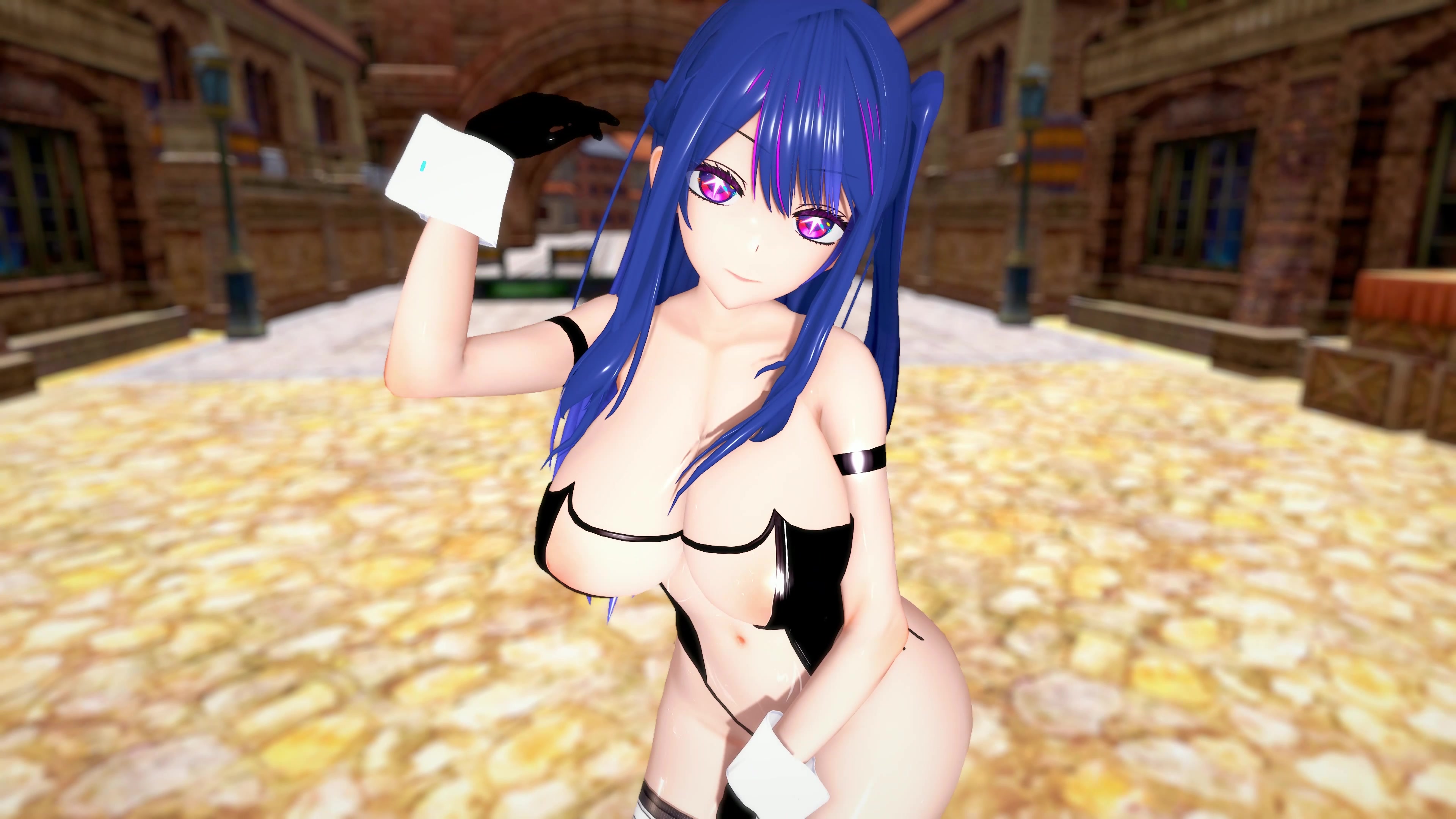 Hoshino ai performs chewy dance