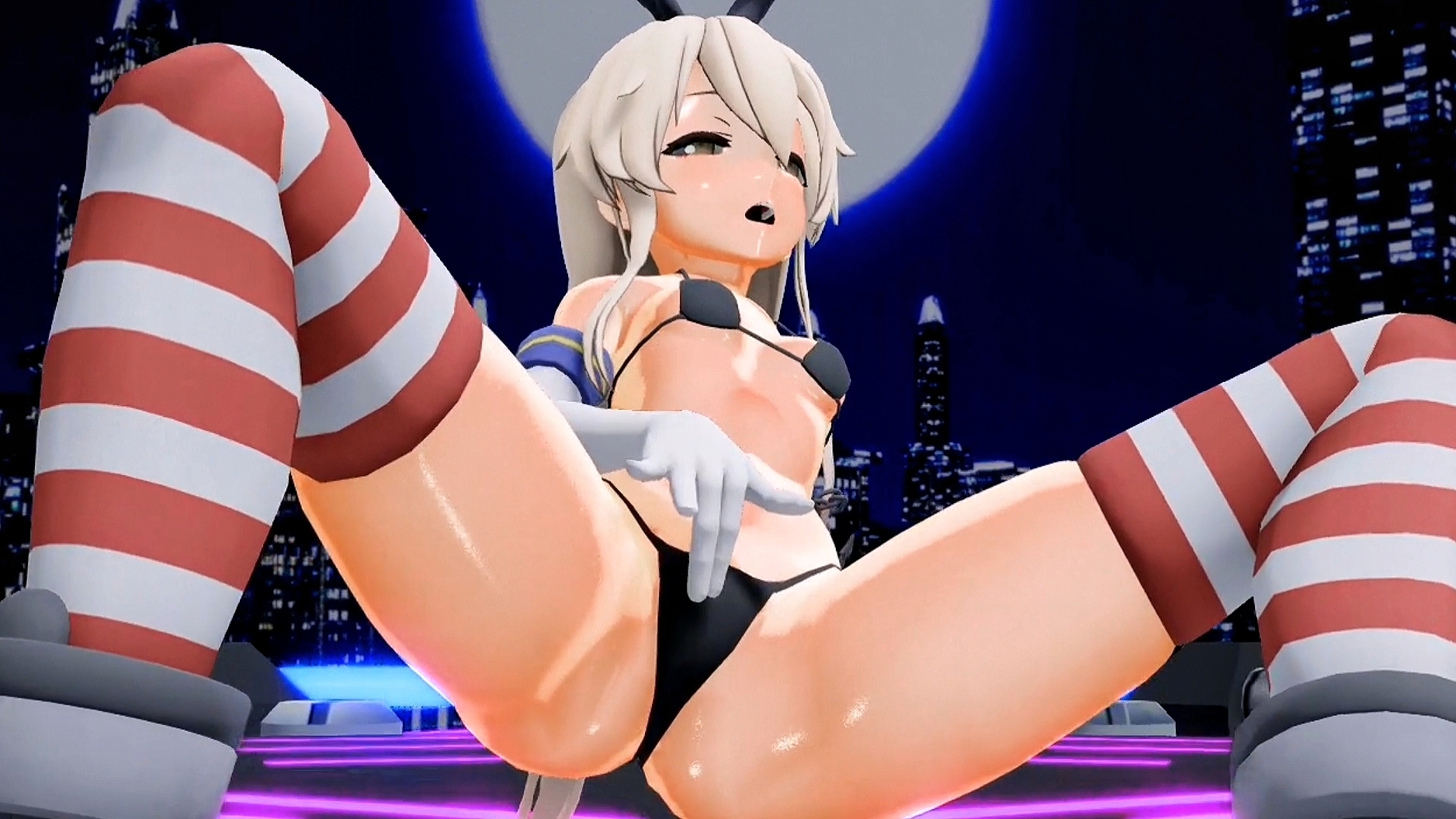 Shimakaze big juice mmd r15 awakyun