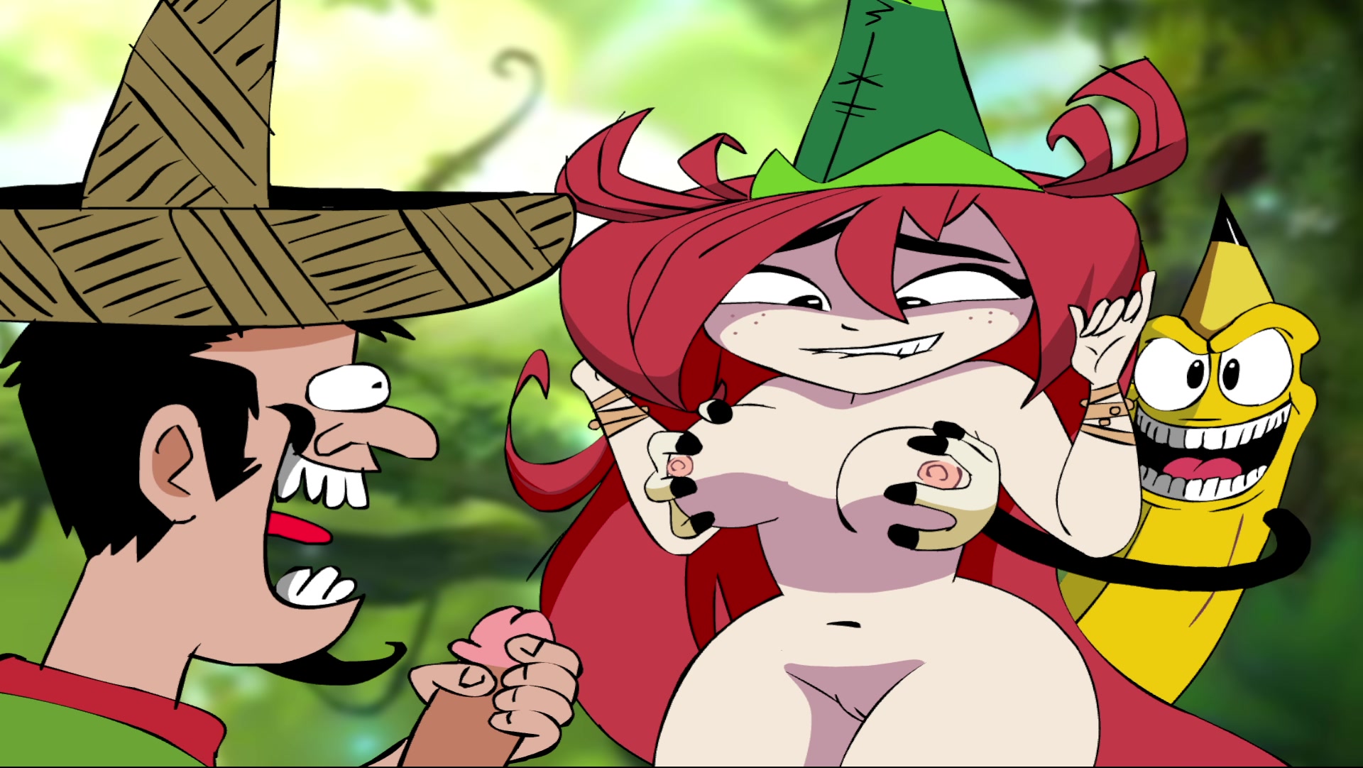 Betilla's naughty dinner