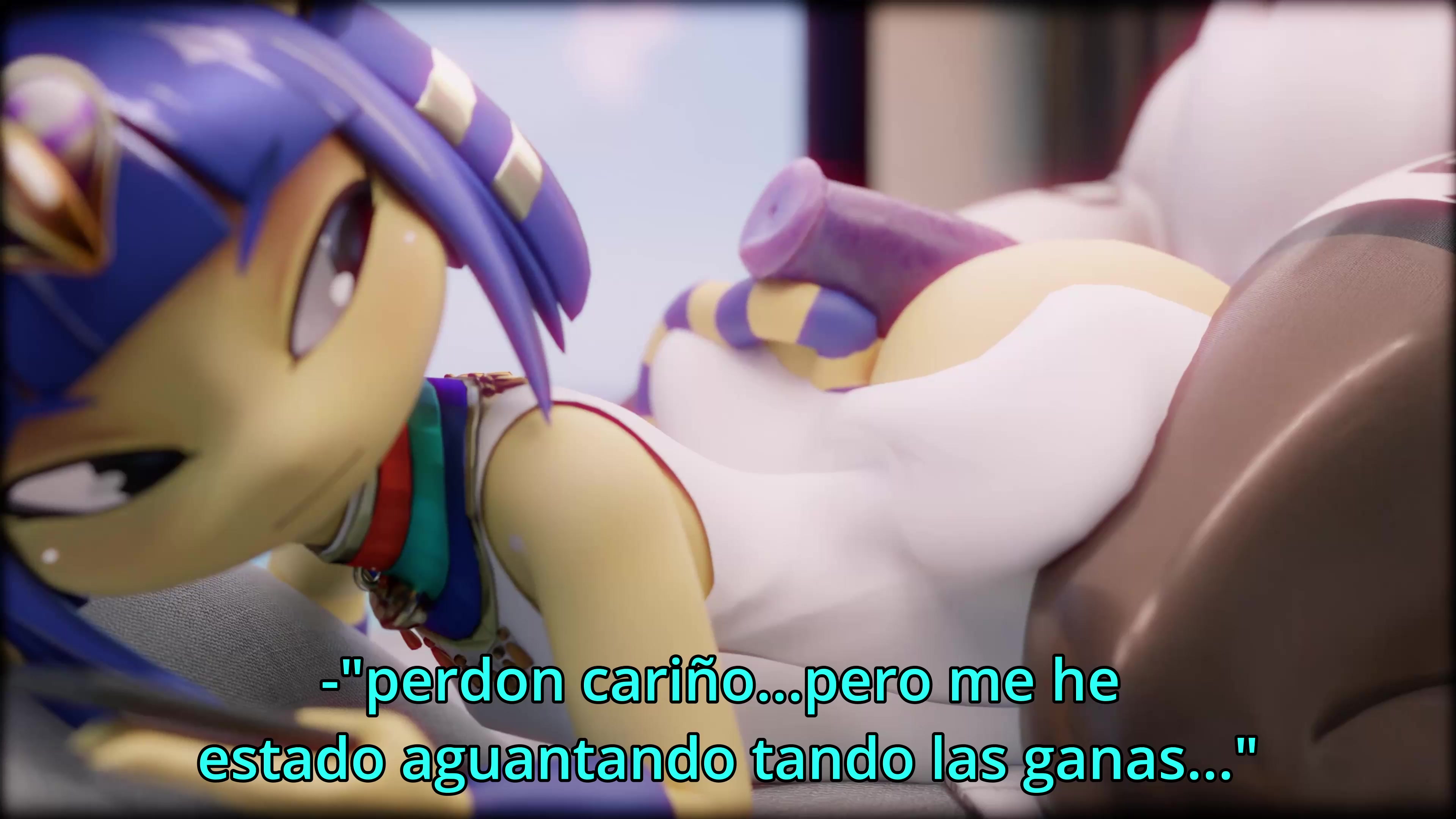 Scène érotique bouche pleine par arathyn3d