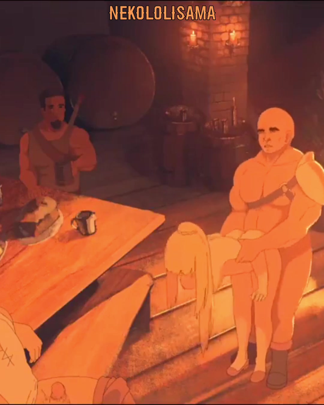 闇のネコロリサマ輪姦ふたなり触手エッチ