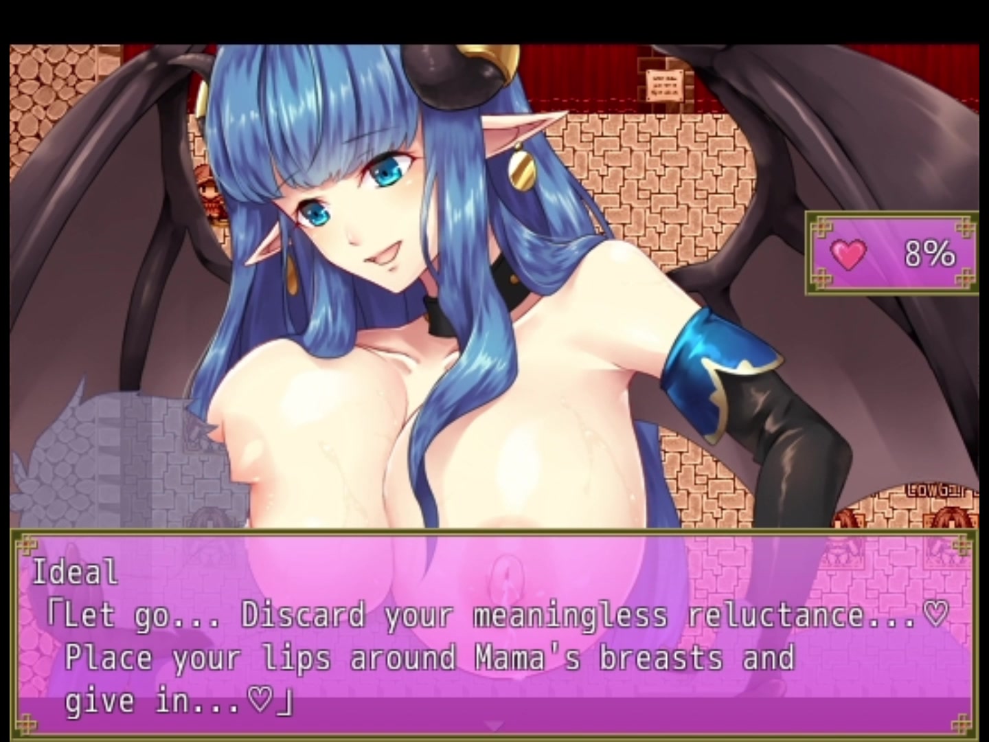 Lüsternes grimm-ideal, wiederholte niederlage