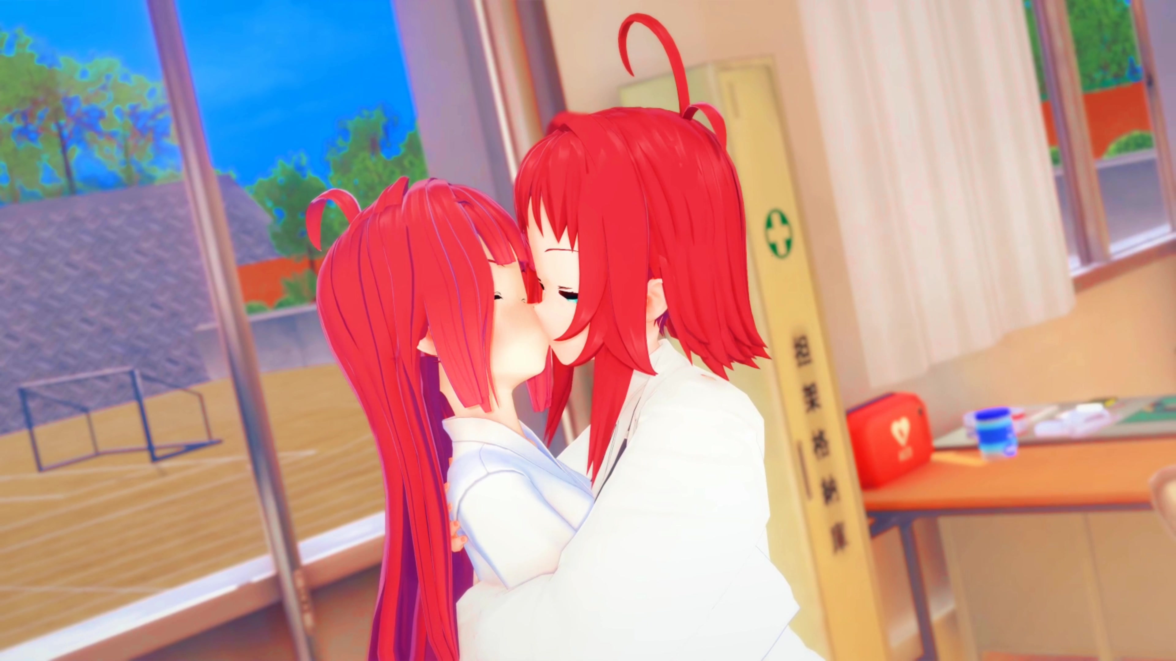 якузен яку против кусури: шоу поединка ученицы-футанари с щупальцами